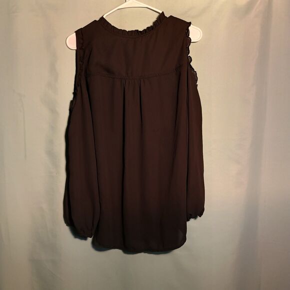 Copper and Ella Sleeveless Blouse with Ruffle Trim – Women’s Size 2XL - Picture 5 of 5